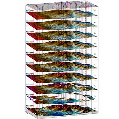 7. Structural Constructions of the Thin-Layered Section of the Real Subsurface